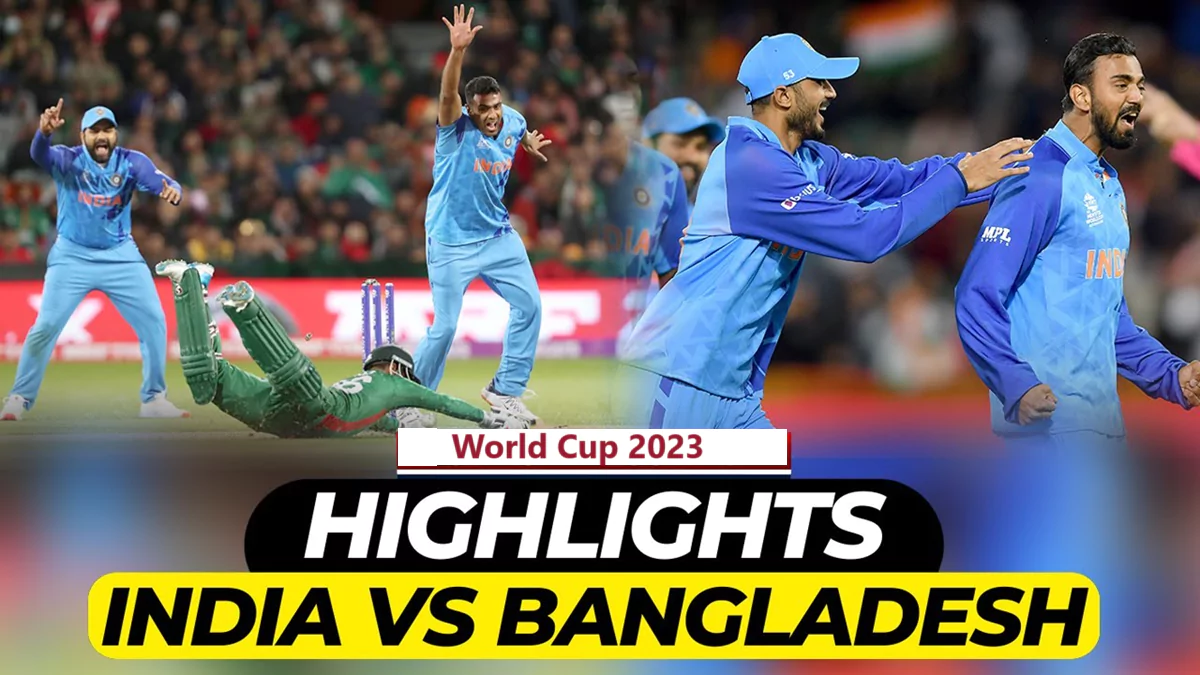 India vs Bangladesh Highlights