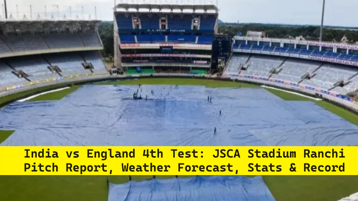 JSCA Stadium Pitch Analysis